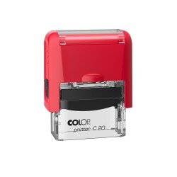 Colop Printer C 20 с защитной крышкой — красный