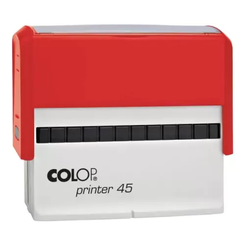 Усиленная автоматическая оснастка для штампов Colop Printer 45 — красный