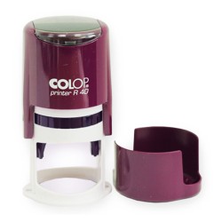 Colop Printer R 40 с защитной крышкой — фиолетовый