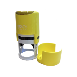 Colop Printer R 40 с защитной крышкой — неоновый лимон