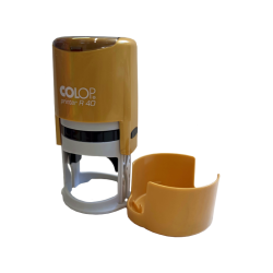 Colop Printer R 40 с защитной крышкой — золотистый