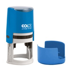 Colop Printer R 45 с защитной крышкой — синий