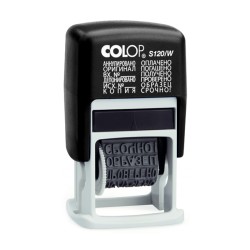 Colop Mini Dater S 120/W — черный