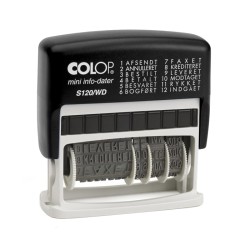 Colop Mini Dater S 120/WD — черный