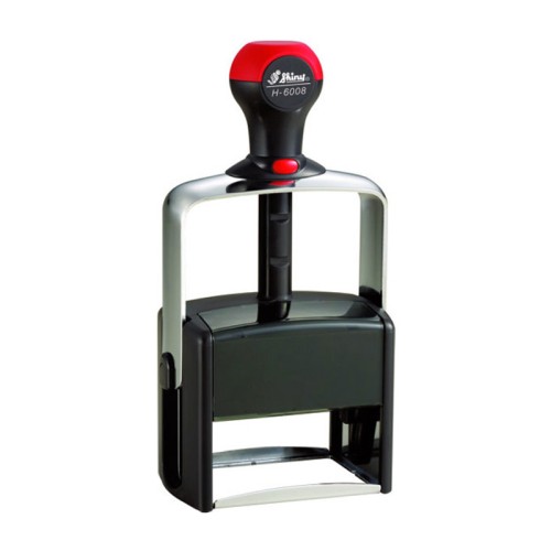 Датер с полем для текста  (68x47мм) русский или цифровой Shiny H-6108