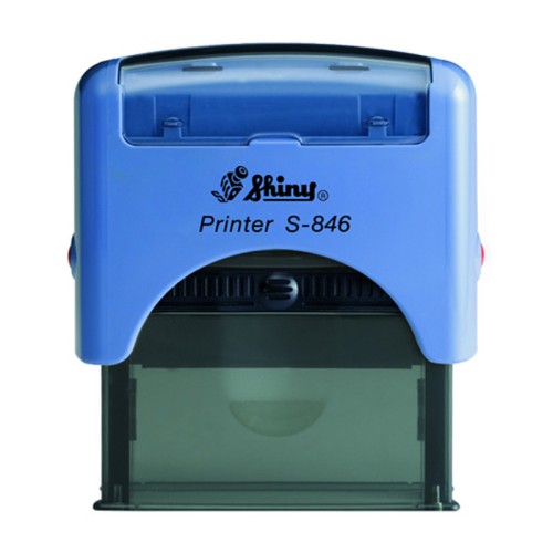 Автоматическая оснастка для штампа Shiny Printer S-846 — синий