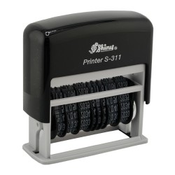 Автоматическая оснастка для штампа Shiny Printer S-311 цифровой — черный