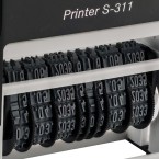 Автоматическая оснастка для штампа Shiny Printer S-311 цифровой — черный